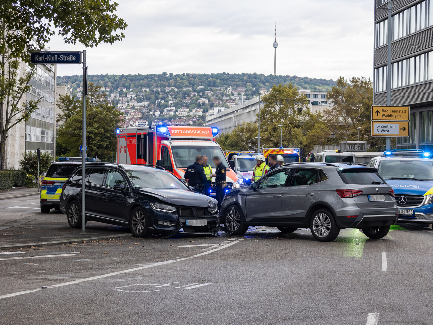 Praxisbeispiel für ein Unfallgutachten in Stuttgart