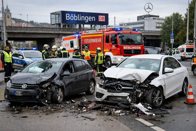 Praxisbeispiel für ein Unfallgutachten in Böblingen