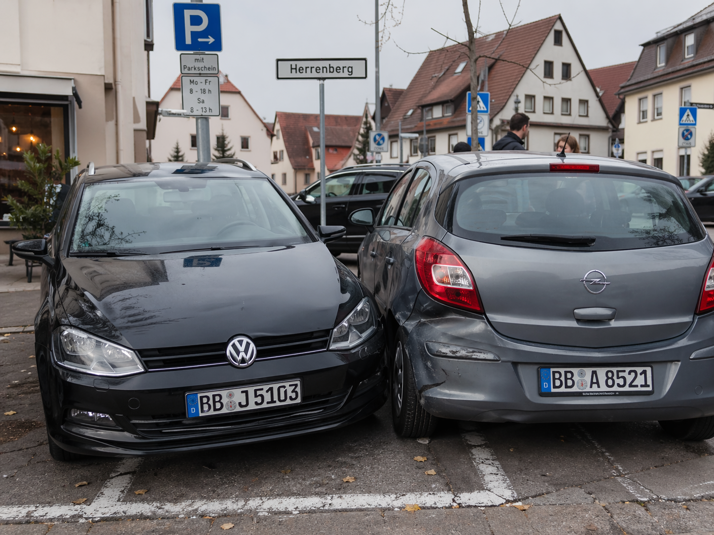 Praxisbeispiel für ein Unfallgutachten in Herrenberg