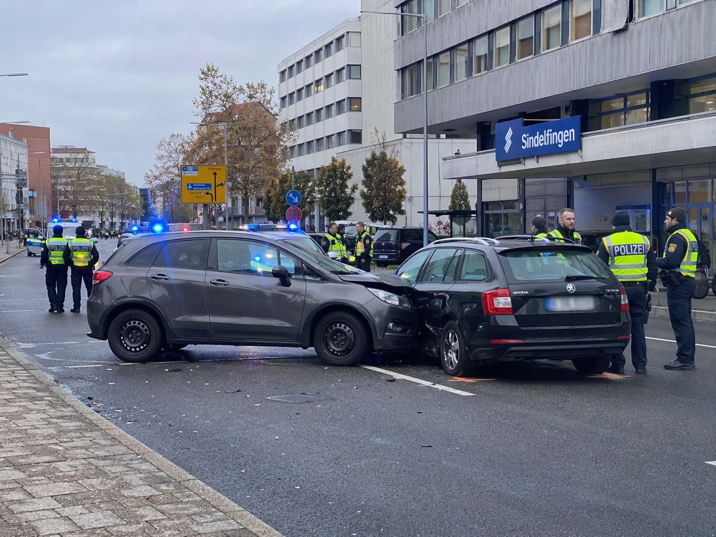 Praxisbeispiel für ein Unfallgutachten in Sindelfingen